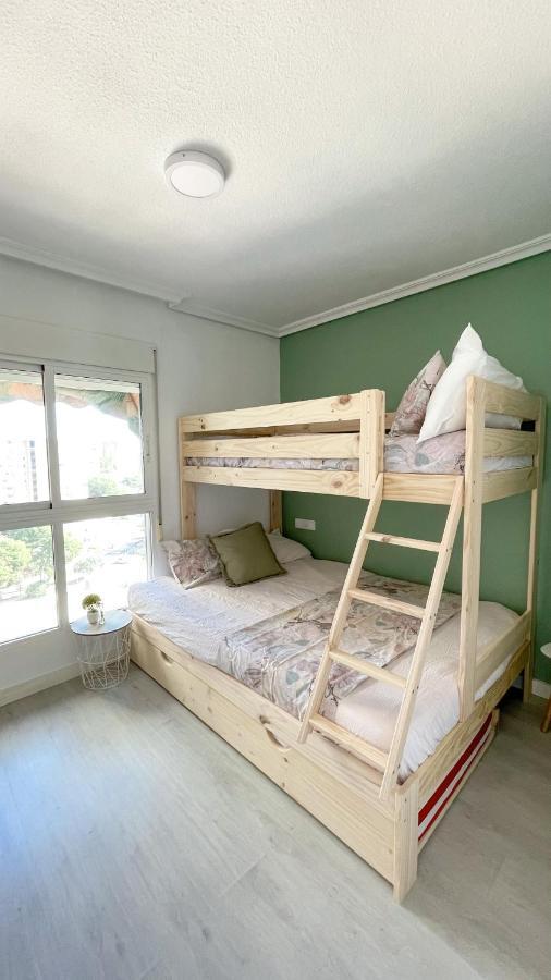 Apartamento En 1ª Linea Con Piscina Alicante Exterior foto