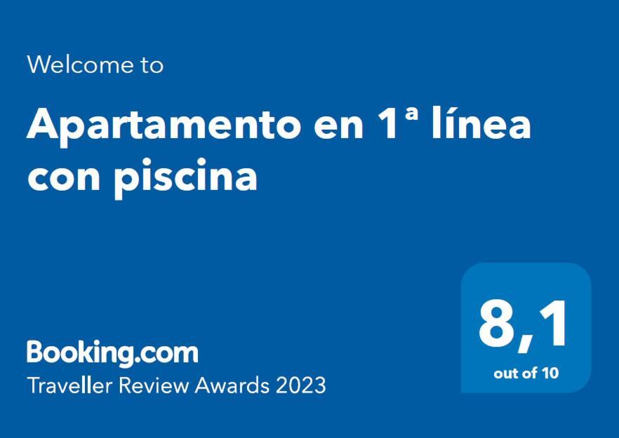 Apartamento En 1ª Linea Con Piscina Alicante Exterior foto